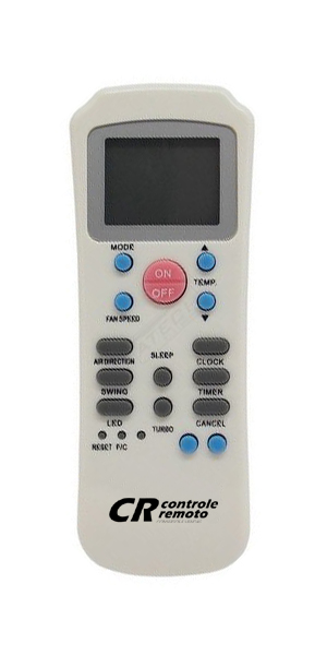 Controle remoto para ar condicionado Carrier RC14/CE