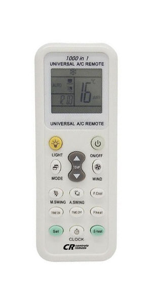 Controle remoto para ar condicionado CRU 0888