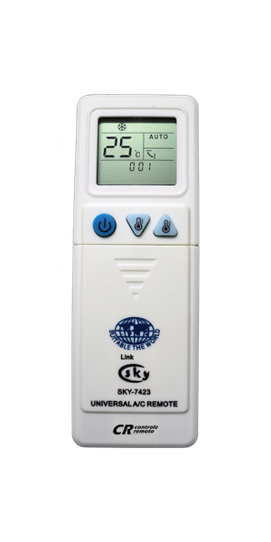 Controle remoto para ar condicionado universal SKY 7423