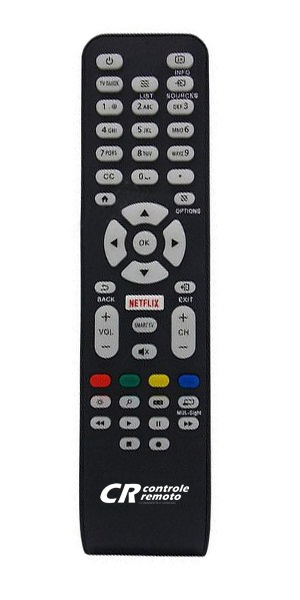 Controle remoto para TV AOC smart TV Netflix