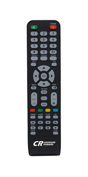 Controle remoto para TV CCE