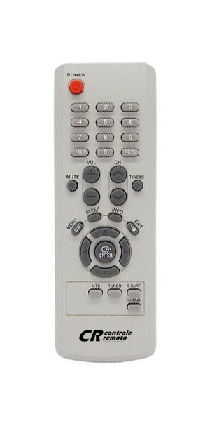 Controle remoto para TV Samsung