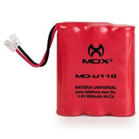 Bateria para telefone sem fio de 3,6 volts e 600mah a venda na CR Controle Remoto