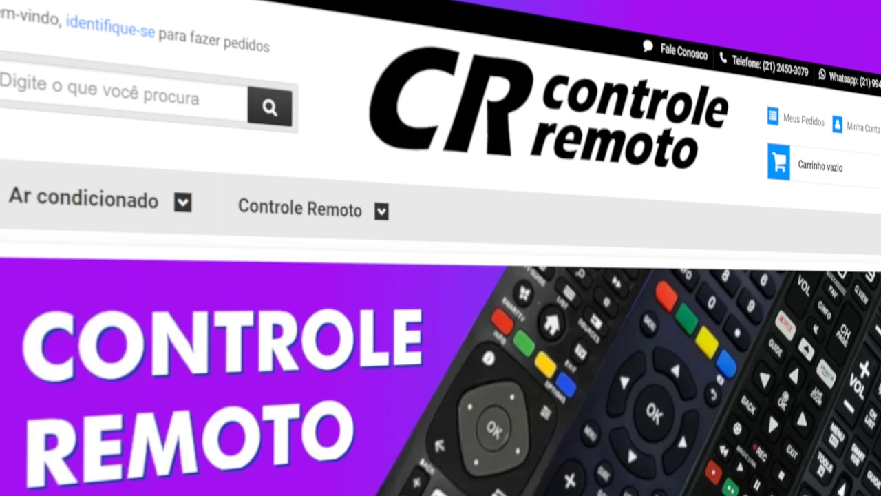 imagem do site CR Controle Remoto na página quem somos como empresa comercial.